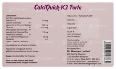 Calciquick K2 Forte Tablet 10