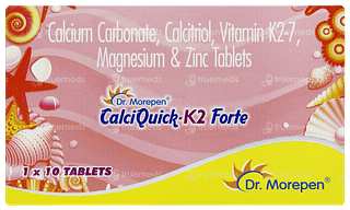 Calciquick K2 Forte Tablet 10