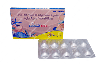 Calciquick Mcb Tablet 10