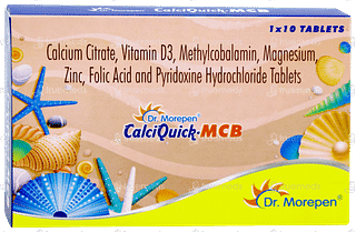 Calciquick Mcb Tablet 10