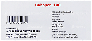 Gabapen 100 Tablet 10