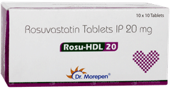 Rosu Hdl 20 Tablet 10 Rosu Hdl 20 Tablet 10