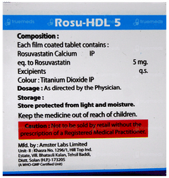 Rosu Hdl 5 Tablet 10
