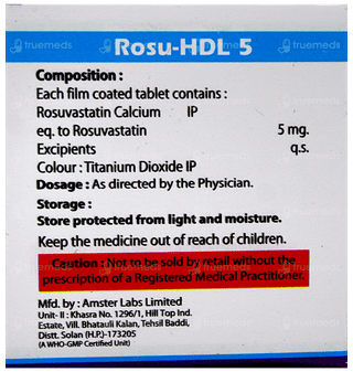 Rosu Hdl 5 Tablet 10
