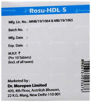 Rosu Hdl 5 Tablet 10