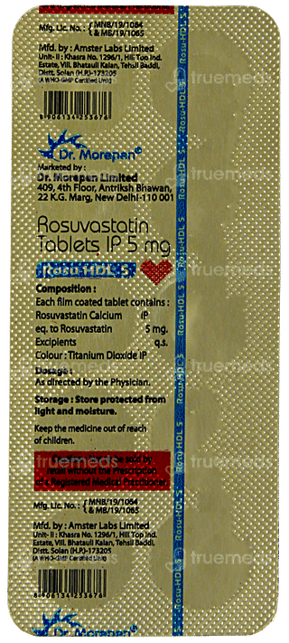 Rosu Hdl 5 Tablet 10