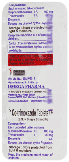 Co Trimoxazole Tablet 10 Co Trimoxazole Tablet 10