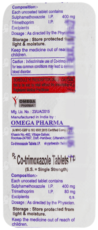 Co Trimoxazole Tablet 10