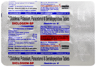 Diclogem Sp Tablet 10