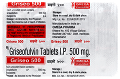 Griseo 500 Tablet 10 Griseo 500 Tablet 10