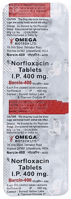 Norcin 400 Tablet 10 Norcin 400 Tablet 10