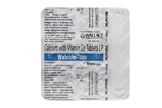 Walcium 500 MG Tablet 15