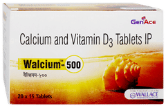 Walcium 500 Tablet 15