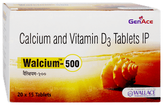 Walcium 500 Tablet 15