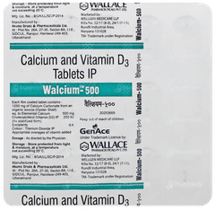 Walcium 500 Tablet 15