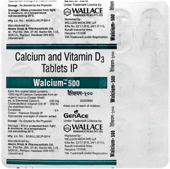 Walcium 500 Tablet 15