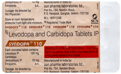 Syndopa 110 Tablet 15 Syndopa 110 Tablet 15
