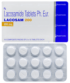 Lacosam 200 Tablet 15