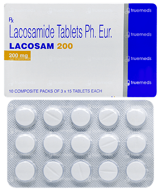 Lacosam 200 Tablet 15