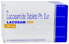 Lacosam 200 Tablet 15 Lacosam 200 Tablet 15