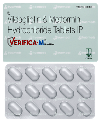 Verifica M 50mg/500mg Tablet 15