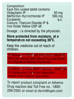Verifica M 50mg/500mg Tablet 15 Verifica M 50mg/500mg Tablet 15
