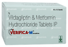 Verifica M 50mg/500mg Tablet 15 Verifica M 50mg/500mg Tablet 15