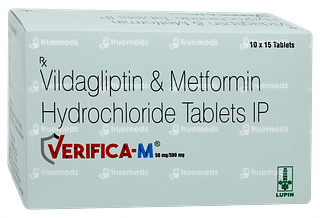 Verifica M 50mg/500mg Tablet 15