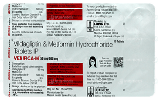 Verifica M 50mg/500mg Tablet 15