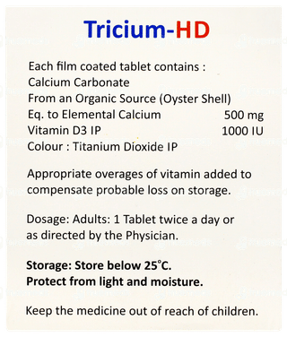 Tricium Hd Tablet 15