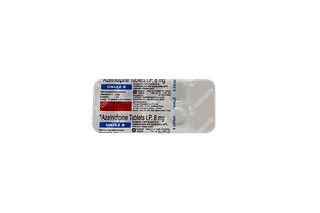 Uniaz 8 MG Tablet 10