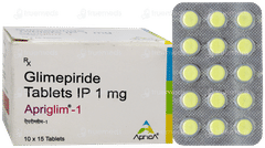 Apriglim 1 Tablet 15