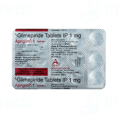 Apriglim 1 Tablet 15 Apriglim 1 Tablet 15