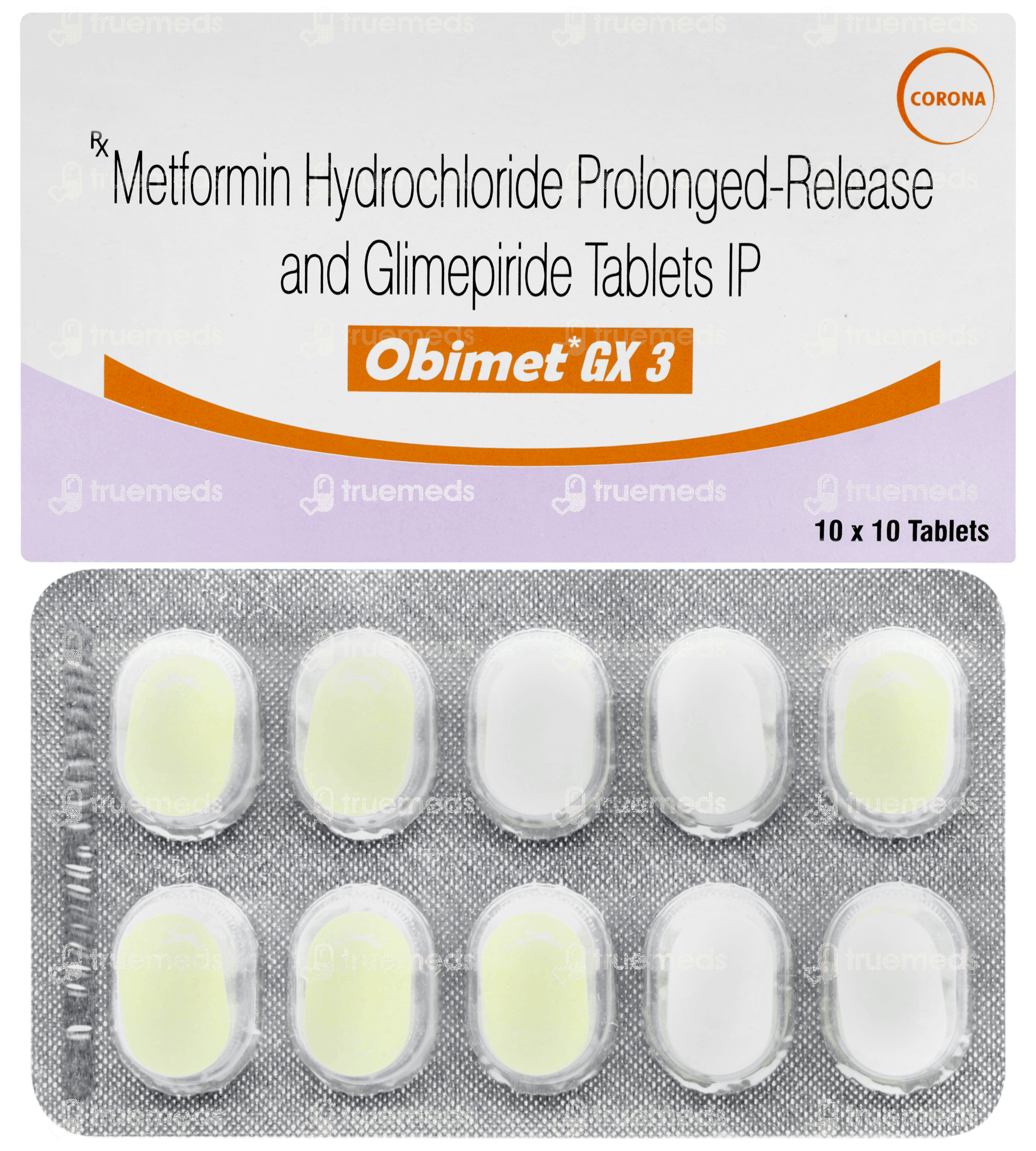 Obimet Gx 3 Tablet: Uses, Side Effects, Price & Substitutes