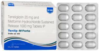 Tenlip M Forte Tablet 15