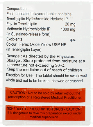 Tenlip M Forte Tablet 15