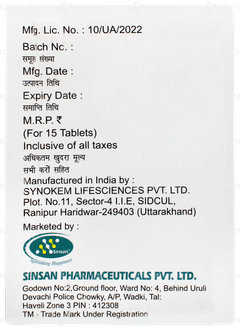 Tenlip M Forte Tablet 15 Tenlip M Forte Tablet 15