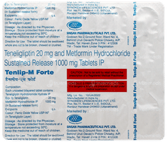 Tenlip M Forte Tablet 15 Tenlip M Forte Tablet 15