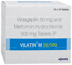 Vilatin M 50/500 Tablet 15 Vilatin M 50/500 Tablet 15