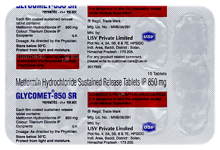 Glycomet 850 Sr Tablet 10