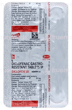 Diclofen 50 Tablet 15 Diclofen 50 Tablet 15