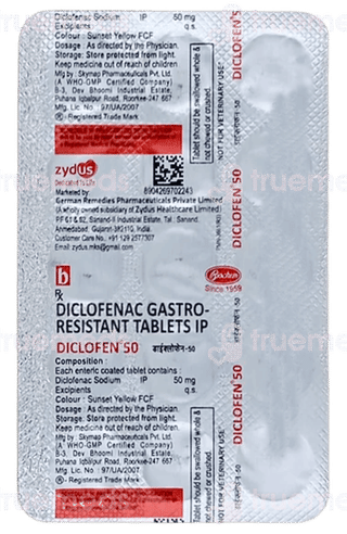 Diclofen 50 Tablet 15