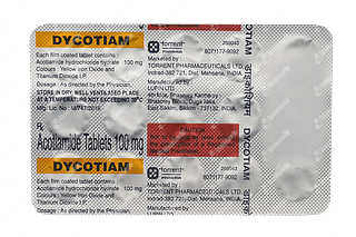 Dycotiam 100 MG Tablet 15