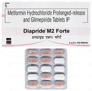 Diapride M2 Forte Tablet 15