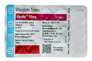 Abvida 50 MG Tablet 15