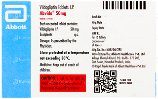 Abvida 50mg Tablet 15
