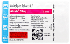 Abvida 50mg Tablet 15 Abvida 50mg Tablet 15