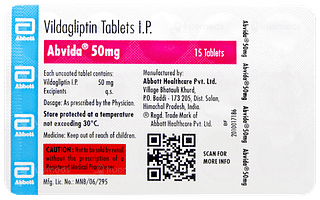 Abvida 50mg Tablet 15