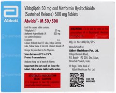 Abvida M 50/500 Tablet 15 Abvida M 50/500 Tablet 15