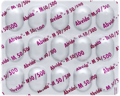 Abvida M 50/500 Tablet 15 Abvida M 50/500 Tablet 15
